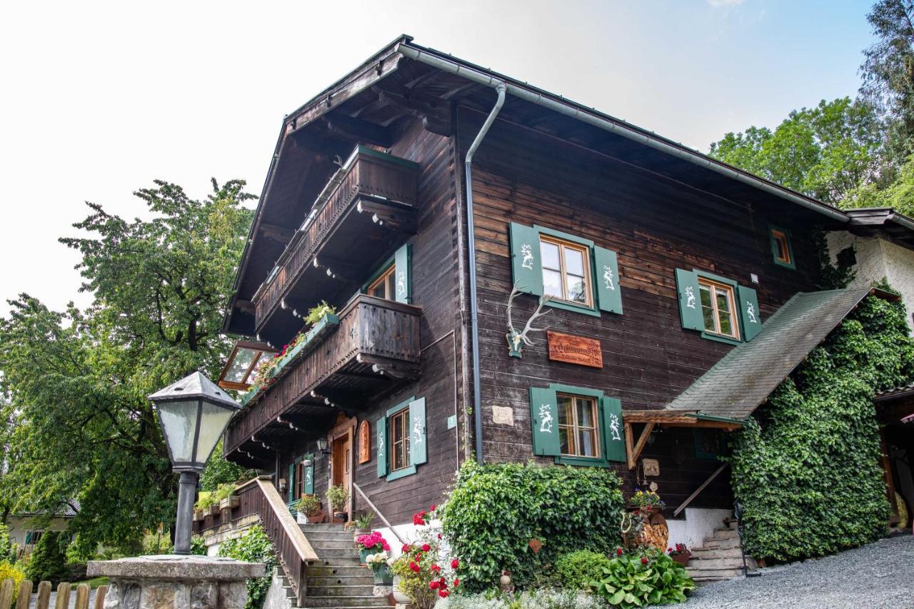 Haus Weidmannsheil - Wohnen Im Romantischen Forsthaus Werfen Eksteriør bilde