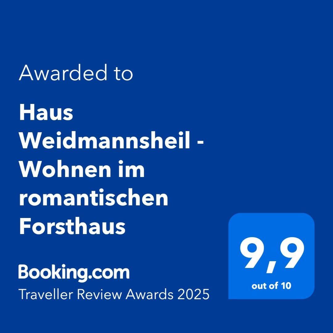 Haus Weidmannsheil - Wohnen Im Romantischen Forsthaus Werfen Eksteriør bilde
